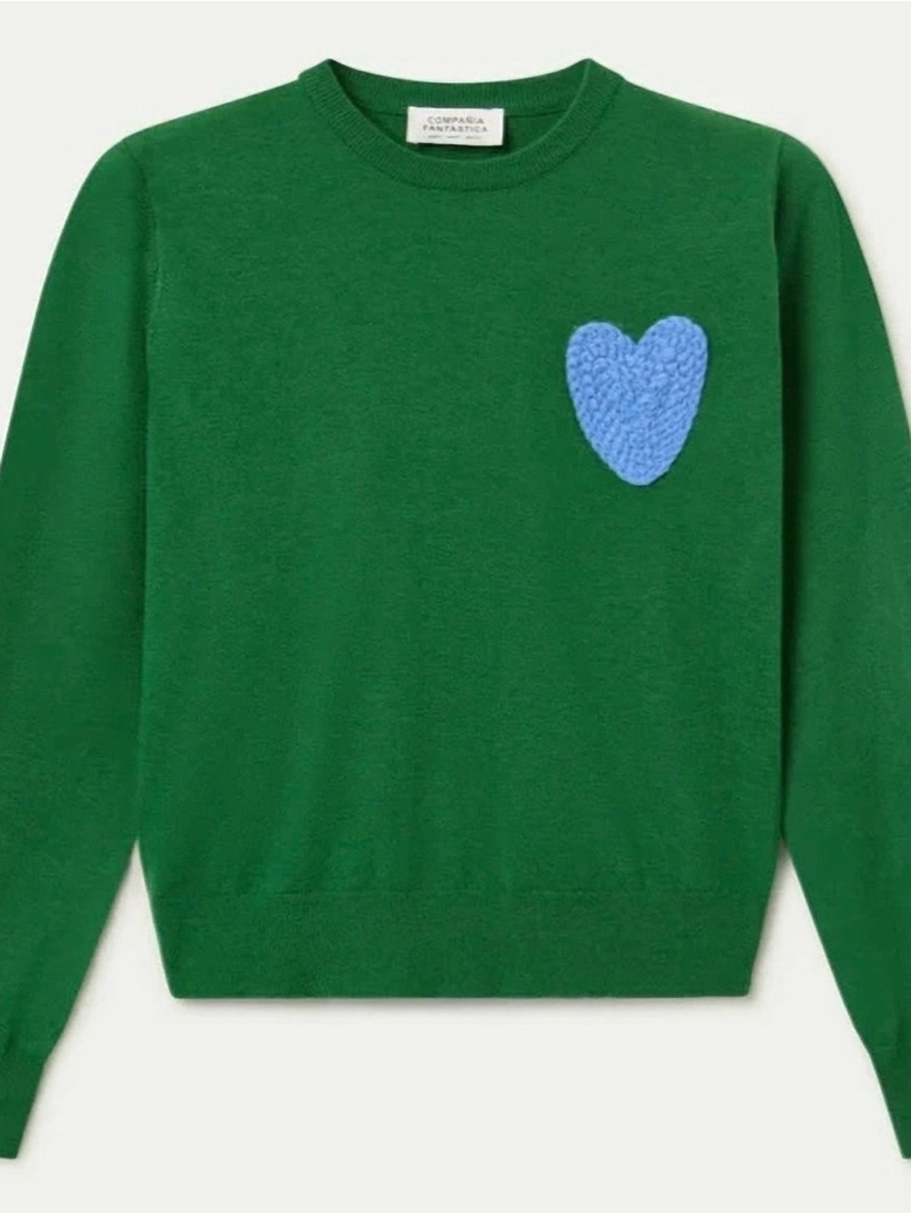 Compania Fantastica Heart Appliqué  Knit